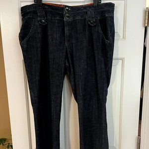 Dark Denim Dress Jeans - Size 18W